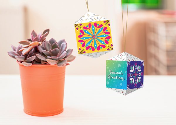 Christmas Card Ornaments