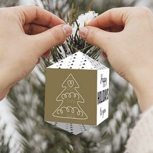 Christmas Card Ornaments