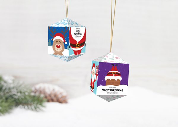 Christmas Card Ornaments